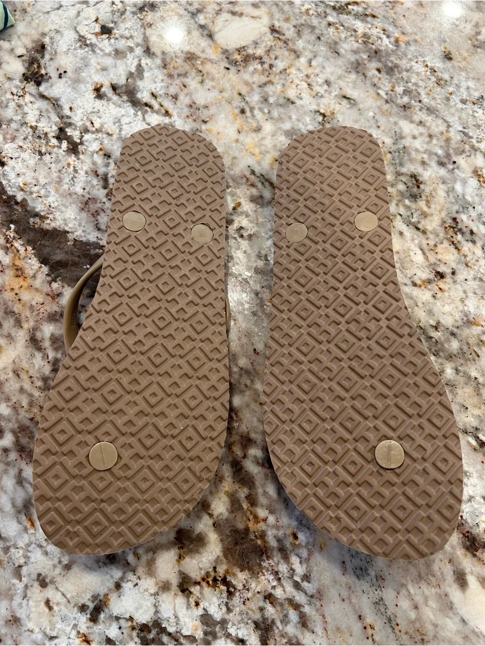 Tory Burch Logo Flip Glops Like New